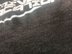 Black Active Vacation Cropped Tee