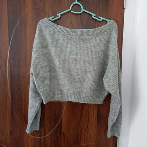 H&M Offshoulder Top Sweater