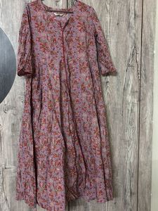 Floral Print Kurta