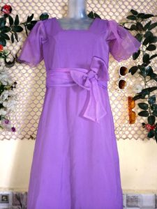Lavender Gown for Small Size 30"-32"