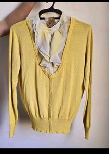 Collar detailing cardigan