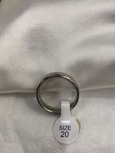 Stainless Steel Silver Ring