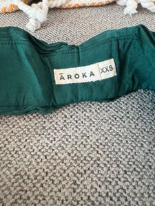 Emerald Green Wrap Halter Top