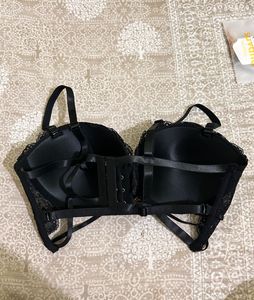 Bra with Heart Detail