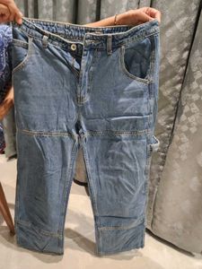 Blue Denim Carpenter Jeans