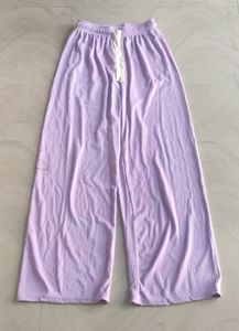 Lavender Wide Leg Pants
