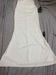 White Spaghetti Strap Bodycon Dress