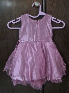 Sparkling Pink Baby Girl Dress