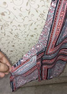 KAFFE Boho Print Maxi Dress