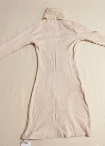 Cozy Knit Turtleneck Mini Dress