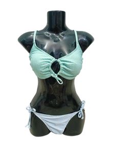Stripped Sexy  Bikini Set Free Size Fit For L &amp; XL