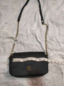 Tory Burch Black Leather Crossbody Bag