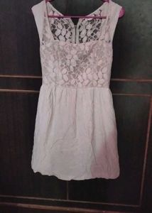 Chic Lace Overlay Dress