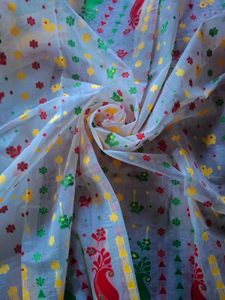 Floral Print saree