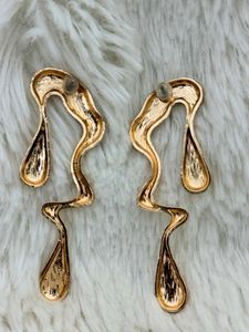 ⚡️Unique Gold Drip Earrings⚡️