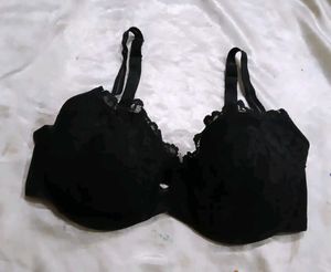 Black Lace Bra