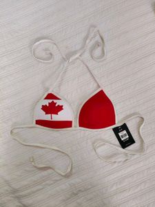 Canada Flag Bikini Top