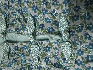 Turquoise Embroidered Kurta