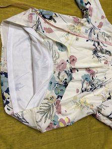 Floral Print Long Sleeve Blouse