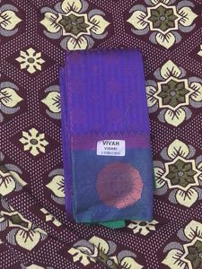VIVAH VISHRI Royal Blue Saree