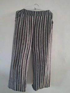 Striped Wide Leg Pants