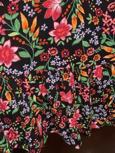 Floral off shoulder dress