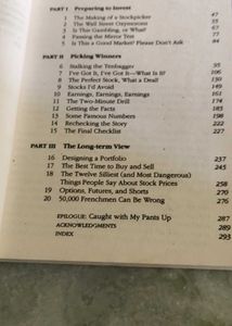One Up On Wall Street by Peter Lynch
