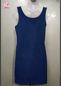 Free Fusion Navy Blue Singlet Tank Dress