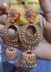 Fashionable Jhumka Earrings