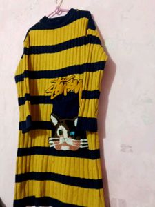 Striped Stussy Cat Dress
