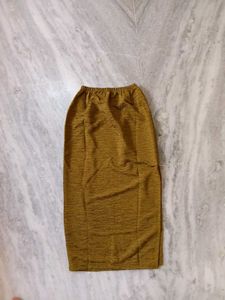 Stylish One-Shoulder top with skirt