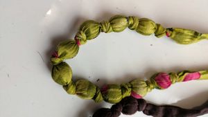 Boho Fabric Beaded Necklaces