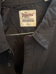 Men's Black Long Sleeve Shirt
