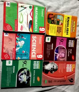 9th Std School Books Set