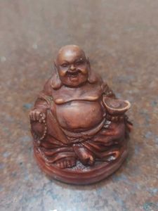 Laughing Buddha Statue Sitting Figurine