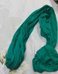 Simple nd plain sea green dupatta