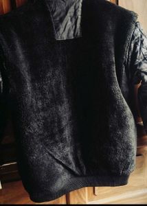 Vintage Red &amp; Black Puffer Jacket