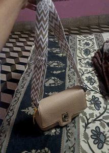 Beige Crossbody Bag