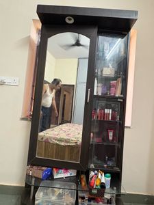 Dressing Table with Mirror and Storage