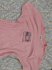 Y2K Pink Graphic T-Shirt