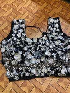 Stone Work Beautiful Party Wear Lehanga Full Ghera