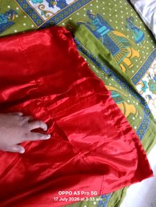 Orange Embroidered Kurta