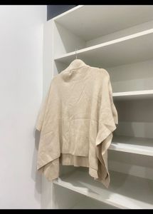 Forever New Jade Button Collar Poncho