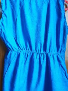 Vibrant Blue sleeveless top