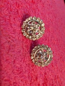 Brand New Stone Silver Studs
