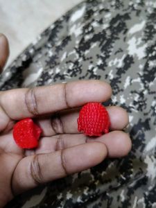 Red Buddha Figurine Beads