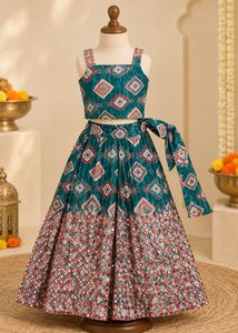 Brand new Green Mirror Palazzo Choli Set