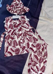 Set of 0-6 month old baby girl dress