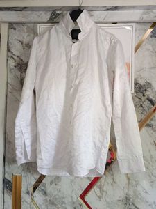 Classic White Men's Shirt