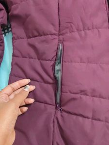 Maroon Padded Jacket